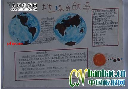 初二地理手抄报图片